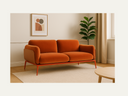 2 seater fabric sofa