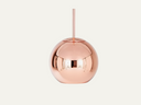 Copper Round LED Pendant copper