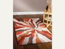 Flair Rugs Infinite Rug, Orange