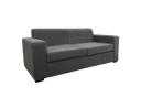 3 seater sofa with dark gey fabric 