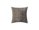 Dot print velvet cushion