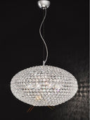 Franklite F2273/8 8 Light Pendant Chrome