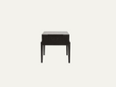 Black wood finish Bedside Single Drawer