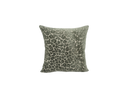 leaopard print velvet cushion 