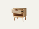 Rattan Nightstand - 1 Drawer