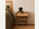Rattan Nightstand - 1 Drawer