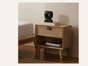 Rattan Nightstand - 1 Drawer