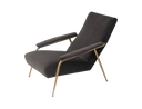 Occasional chair Grey Velvet