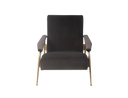 Occasional Chair Grey Velvet