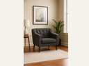 1 Seater Sofa - Dark Grey