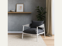 Grey armchair