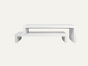 TEMAHOME - Cliff Tv Bench 120 - 120 in Pure White