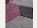 Purple Diamond Rug