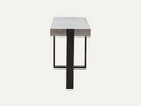 Mercury Concrete + Iron Console Table