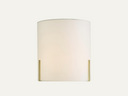 Michaela Satin Gold with Shade Table Lamp