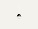 String Light Sphere 12m Black Soft Touch Dim - Flos