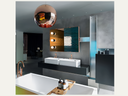 Copper Round LED Pendant Ø45 Copper - Tom Dixon