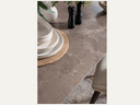 Axton Extending Rectangle Dining Table in Latte