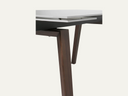 Axton Extending Rectangle Dining Table in Latte