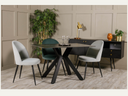 Gabi Dining Chair in Soft Silver