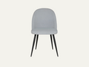 Gabi Dining Chair in Soft Silver