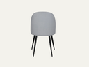 Gabi Dining Chair in Soft Silver