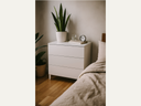 Arctic Chest 3 Drawer White 007833BO