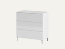 Arctic Chest 3 Drawer White 007833BO