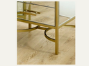 Melody Maison Gold Mirrored Bedside / Occasional Table - Venus Range