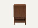 Old TV Style Nightstand With Drawer and Shelf