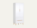 Alicia Combination Wardrobe White